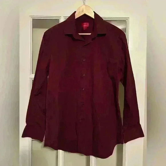 Alfani men’s slim fit button down dress shirt size M - Picture 1 of 7